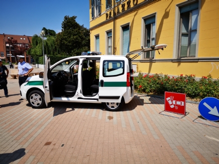BORGARO - Un Fiat Qubo e le body-cam: ecco le novità per la Polizia Locale