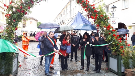 VENARIA - «Festa delle Rose»: un successo a metà per colpa della pioggia