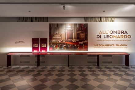 VENARIA - In Reggia la mostra «All’ombra di Leonardo. Arazzi e cerimonie alla corte dei papi» - FOTO