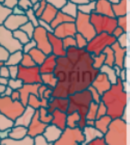 MAPPA CORONAVIRUS - 106 casi a Venaria, 212 a Collegno, 136 a Rivoli, 85 a Borgaro, 23 a Druento