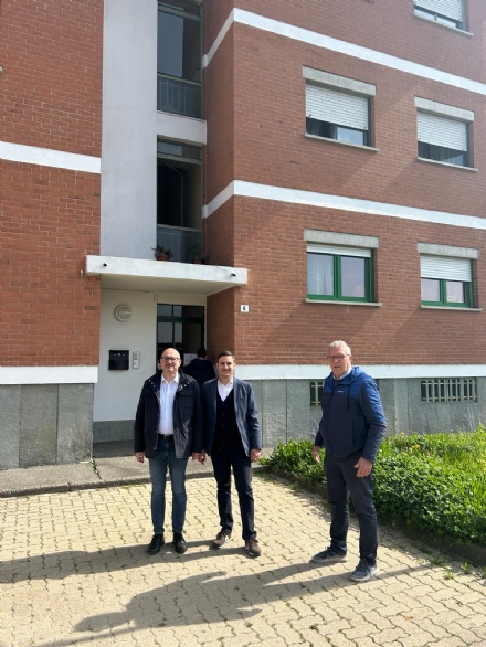 PIANEZZA - Quasi al termine i lavori per tre nuovi alloggi Atc in città - FOTO