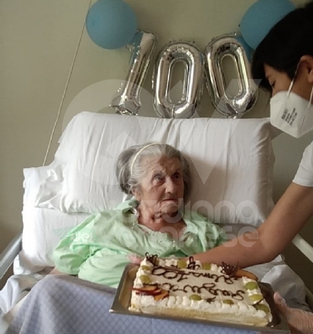 VARISELLA - Grande festa nella Rsa Euforbia per i 100 anni della signora Alma Grandi - FOTO
