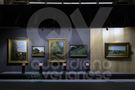VENARIA - Apre i battenti la mostra «Una infinita bellezza. Il paesaggio in Italia dalla pittura romantica all'arte contemporanea» - FOTO