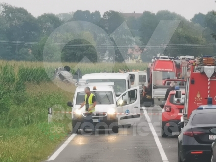 FRECCIA TRICOLORE SI SCHIANTA AL SUOLO - Operato il fratello 12enne della piccola Laura