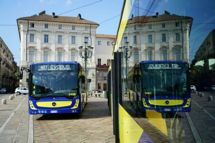 GRUGLIASCO - Ecco i nuovi autobus di Gtt: saranno utilizzati anche sulla linea 56