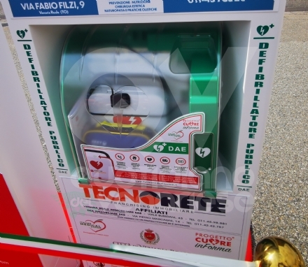 VENARIA - La Reale è sempre più cardioprotetta: altri 5 defibrillatori con il progetto «Cuore inForma» - FOTO