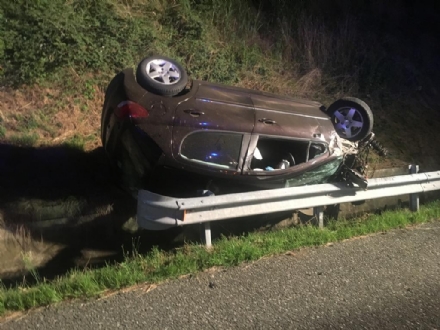 GRUGLIASCO - 66enne gravemente ferita nell'incidente sulla Torino-Aosta - FOTO