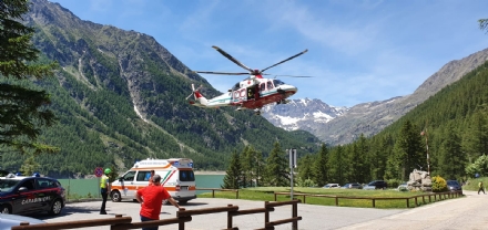 BORGARO - Colto da infarto mentre è in villeggiatura: 74enne salvato dal Soccorso Alpino
