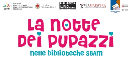 VENARIA - Domani sera in biblioteca sarà tempo de «La notte dei Pupazzi»