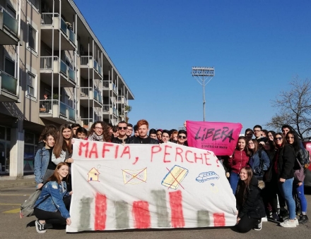 VENARIA - La Reale dice «no» alle mafie partecipando alla «Giornata della memoria e dell'impegno»