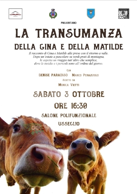 VENARIA-USSEGLIO - La transumanza e la patata negli spettacoli di Mnemosime e Retroscena