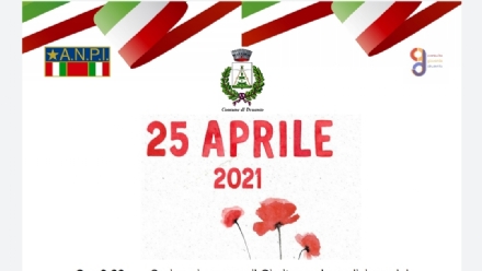 DRUENTO - Domani si celebra il 25 Aprile, Festa di Liberazione: il programma