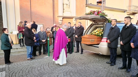 CASELLE - Anche Baracco e Marsaglia ai funerali del giornalista Franco Costa