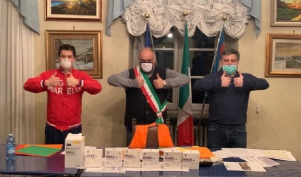 DRUENTO - Arrivano le mascherine grazie alla generosità di due benefattori