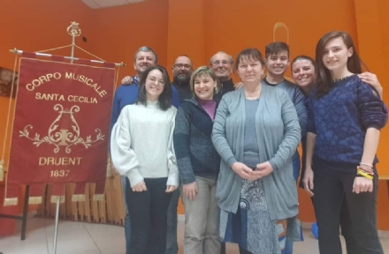 DRUENTO - Una donna alla guida del Corpo musicale Santa Cecilia: è Anna Silvestro