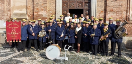 DRUENTO - La Festa di Santa Cecilia: la Banda premia i soci più longevi - FOTO