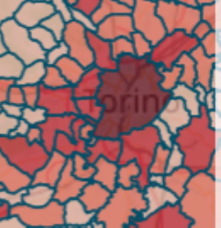MAPPA CORONAVIRUS - I positivi nella nostra zona salgono a 1200