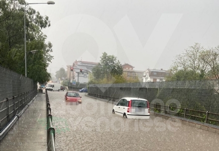 MALTEMPO A COLLEGNO - Ordinanza di chiusura dei sottopassaggi Revelli e di viale Svezia
