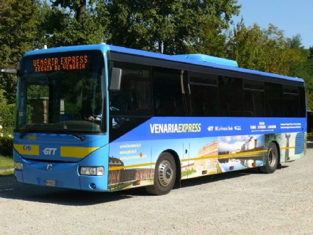 VENARIA - Il servizio Gtt «Venaria Express» garantito solo la domenica