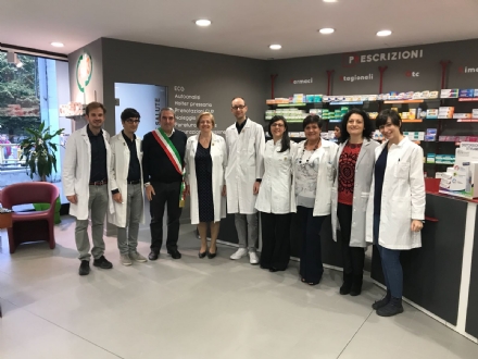 VENARIA - La Farmacia comunale &quot;h24&quot; di via Leonardo da Vinci ha riaperto i battenti questa mattina