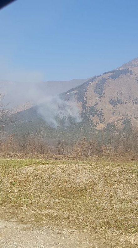 VAL DELLA TORRE - I boschi della Valle bruciano ancora