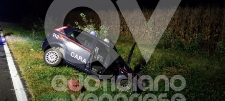 INCIDENTE A BUSANO - Feriti due carabinieri della compagnia di Venaria e un uomo di Rivoli - FOTO