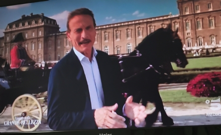 VENARIA - Le magnificenze della Reggia nella puntata de «Viaggio nella Grande Bellezza» - FOTO
