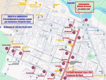 G7 A VENARIA - Domenica 28 aprile la «contromanifestazione»: i divieti di sosta in città