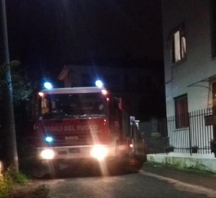 GRUGLIASCO - Cantina va a fuoco in via Pola