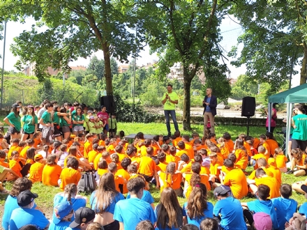 VENARIA - Quasi 400 giovani al Salvo d'Acquisto per la grande Festa degli Oratori - FOTO