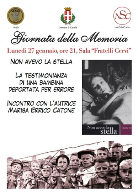 CASELLE - Giorno della Memoria: in Sala Cervi si racconta la storia di Marisa, deportata per errore