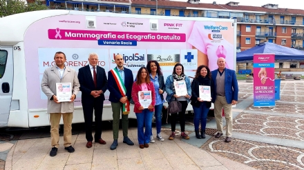 VENARIA - Successo per «CareReady Mobile Diagnostic»: mammografie ed ecografie gratis per 50 donne venariesi - FOTO