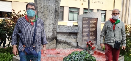 VENARIA - L'Anpi omaggia i suoi partigiani nella giornata a loro dedicata