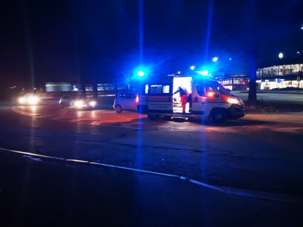 VENARIA - Pedone investito da un'auto in corso Garibaldi