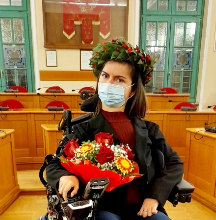 VENARIA - La storia di Elisa: dopo tanti sacrifici corona il sogno della laurea - FOTO