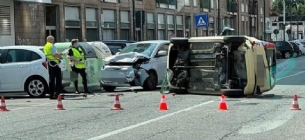 RIVOLI - Provocano l'incidente e scappano: 46enne di Collegno in gravi condizioni in ospedale