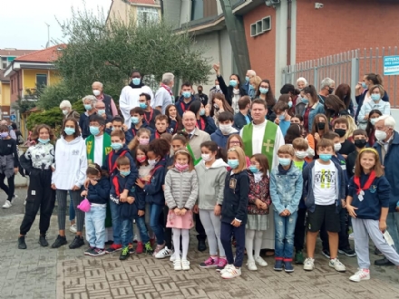 COLLEGNO - La città saluta l'arrivo di don Romeo Antica e dice arrivederci a padre Salesio Sebold - FOTO