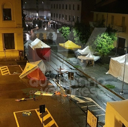 TEMPORALE E GRANDINATA - Disagi e problemi a Venaria, Rivoli, Pianezza, Caselle, Collegno e Grugliasco - FOTO