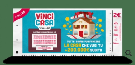 PIANEZZA - La Dea bendata approda in città: realizzato un "5" al gioco "Vinci Casa"
