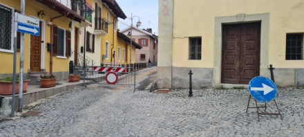 ALPIGNANO - Fuga di gas in via Almese: strada chiusa al traffico - FOTO