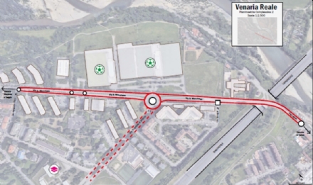 VENARIA - Un percorso ciclabile da Venaria porta a Torino, passando per Altessano