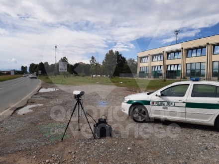 RIVOLI - Partiti i controlli della velocità su tutte le strade pericolose della città