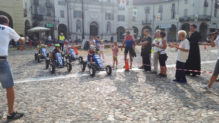 VENARIA - Va alla squadra del Polo Nord il «Mini Palio dei Borghi» - FOTO