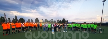 VENARIA - Memorial Pavanello, 4-4 fra Vecchie Glorie e Amministratori: ma vince la solidarietà - FOTO