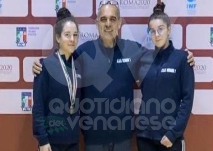 VENARIA - Pesistica: brillanti risultati per Francesca Bentivegna e Rebecca Scamuzzi