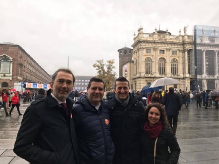 BORGARO - MORTE BARREA - I ricordi della politica e delle associazioni