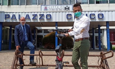 COLLEGNO - Da oggi parte l'installazione di 110 rastrelliere per le biciclette