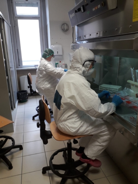 RIVOLI - Da giovedì entra a regime il laboratorio per i test Coronavirus