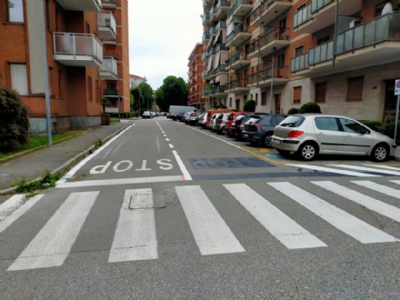 BORGARO - Cambia la viabilità: una parte di via Ciriè diventa a doppio senso di circolazione - FOTO