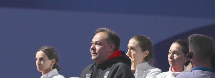 SAN GILLIO-VENARIA In festa per Dario Chiadò, il ct dell'oro olimpico con le ragazze della Spada